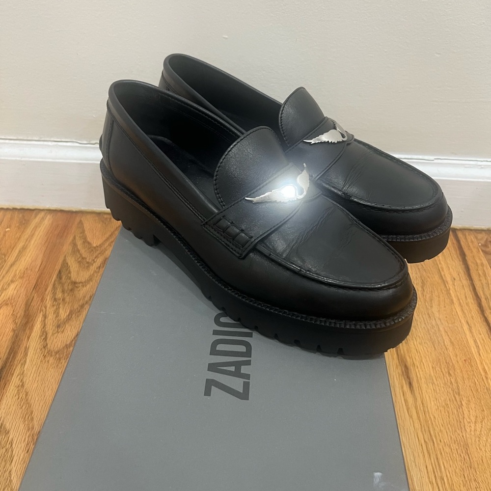 Zadig & Voltaire Black Women's Loafers